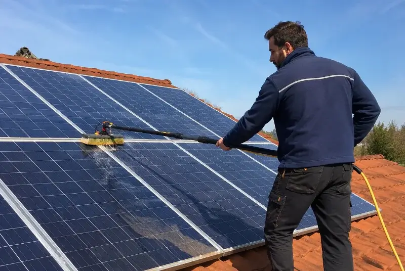 Nettoyage et entretien de panneaux solaires à Haegen