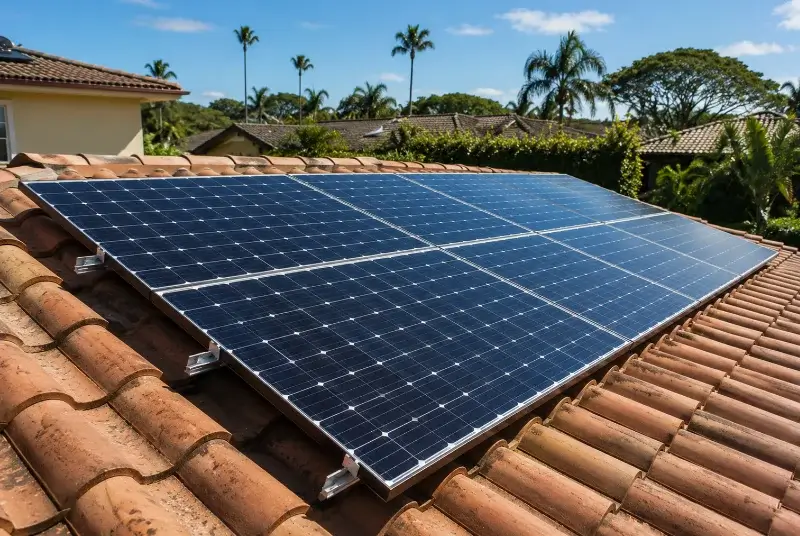 Installation de panneaux solaires à Haegen